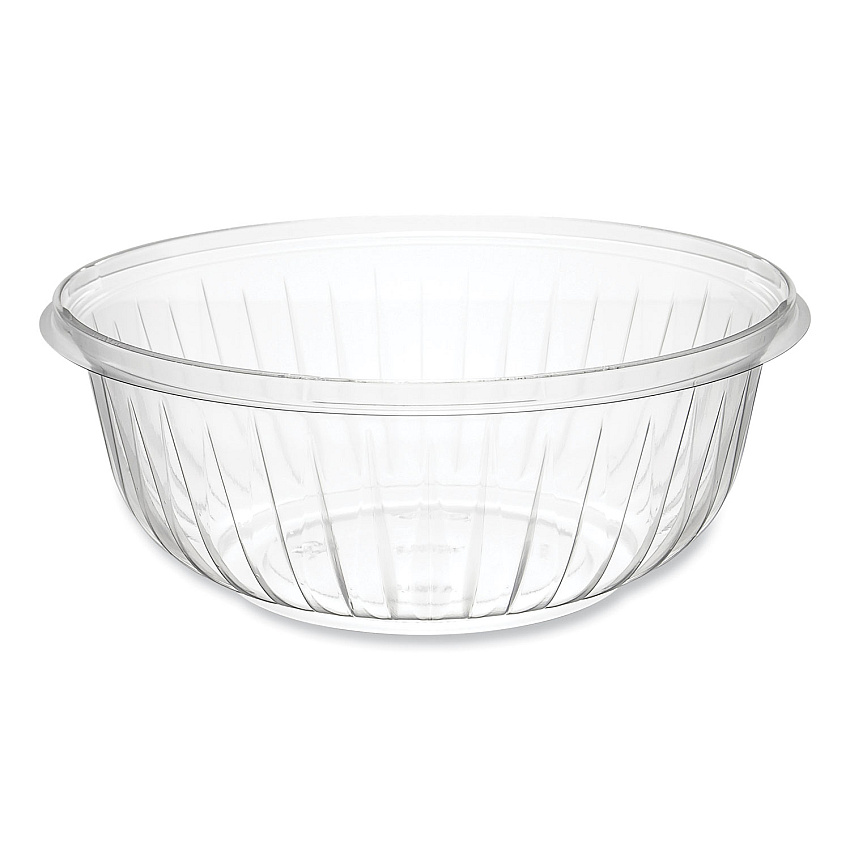 Presentabowls Clear Bowls, 32 Oz, Plastic, 63/bag, 252/carton