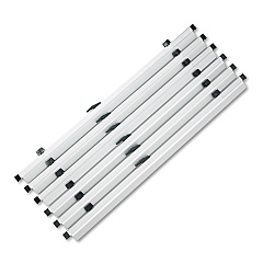 Safco Sheet File Hanging Clamps, 100 Sheets Per Clamp, 31.25w, 6/Carton (50036)