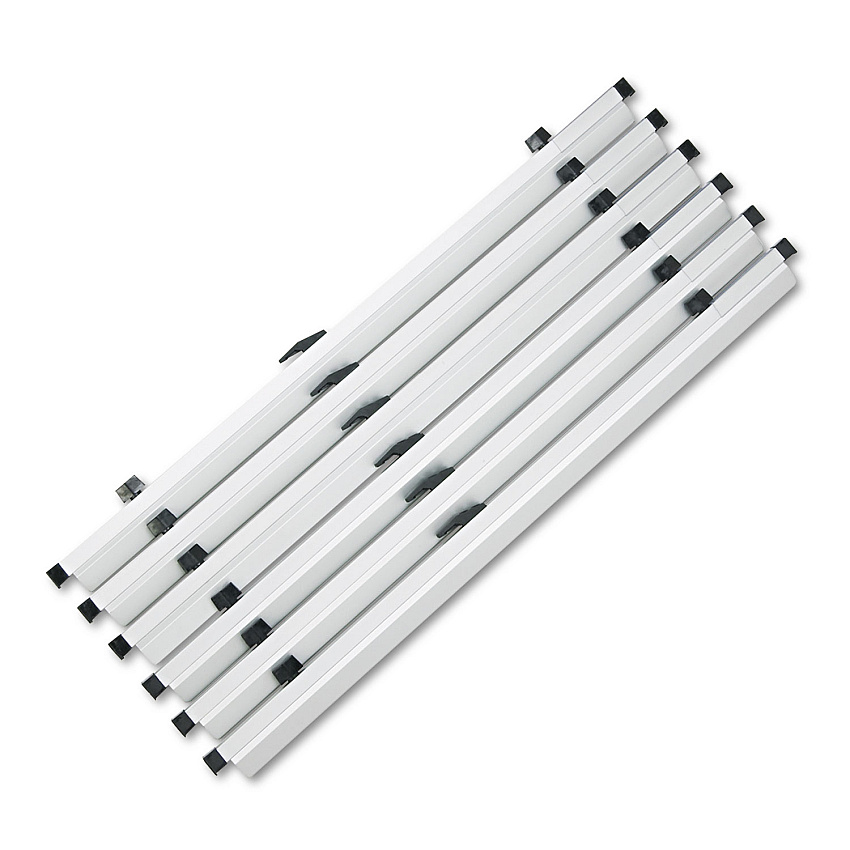 Safco Sheet File Hanging Clamps, 100 Sheets Per Clamp, 31.25w, 6/Carton (50036)