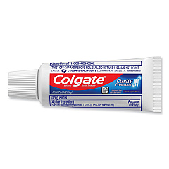 Colgate Toothpaste, Personal Size, 0.85 oz Tube, Unboxed, 240/Carton (09782)