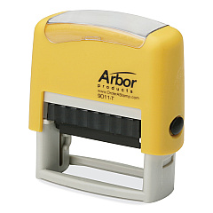 AbilityOne 7520012074108 SKILCRAFT Pre-Inked Message Stamp, COPY, Red