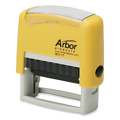 AbilityOne 7520013246955 SKILCRAFT Pre-Inked Message Stamp, COMPLETED, Blue