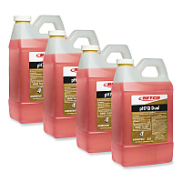Betco pH7Q Dual Neutral Disinfectant Cleaner, Lemon Scent, 67.6 oz Bottle, 4/Carton (3554700)