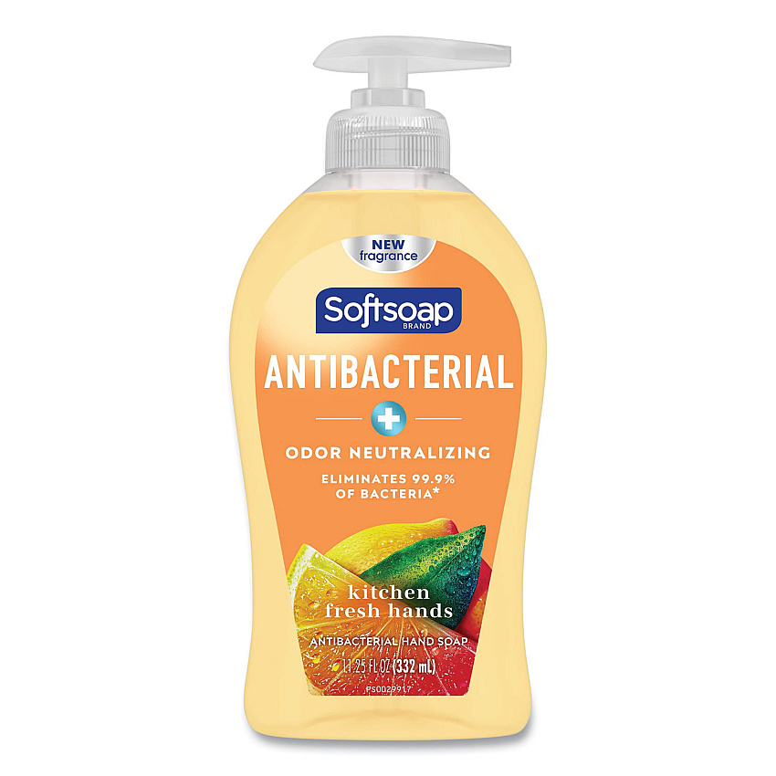 Softsoap Antibacterial Hand Soap, Citrus, 11.25 oz Pump Bottle, 6/Carton (45096)