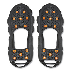ergodyne Trex 6304 One-Piece Step-In Full Coverage Ice Cleats, Large, Black, Pair (16784)