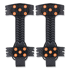 ergodyne Trex 6310 Adjustable Slip-On Ice Cleats, Medium, Black, Pair (16773)