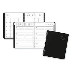 AT-A-GLANCE Contempo Lite Academic Year Weekly/Monthly Planner, 8.75 x 7.87, Black Cover, 12-Month (July to June) 2024 to 2025 (7058XL05)