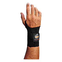 ergodyne ProFlex 4000 Single Strap Wrist Support, Small, Fits Right Hand, Black (70002)