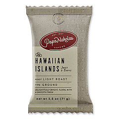 PapaNicholas Coffee Premium Coffee, Hawaiian Islands Blend, 18/Carton (25181)