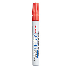 uni-Paint Permanent Marker, Medium Bullet Tip, Red (63602)