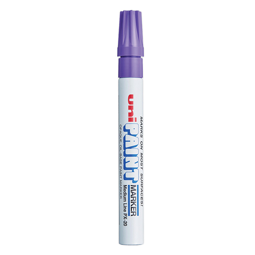 uni-Paint Permanent Marker, Medium Bullet Tip, Violet (63606)