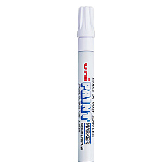 uni-Paint Permanent Marker, Medium Bullet Tip, White (63613)