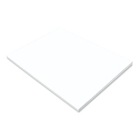 SunWorks Construction Paper, 58 lb Text Weight, 18 x 24, Bright White, 50/Pack (8717)