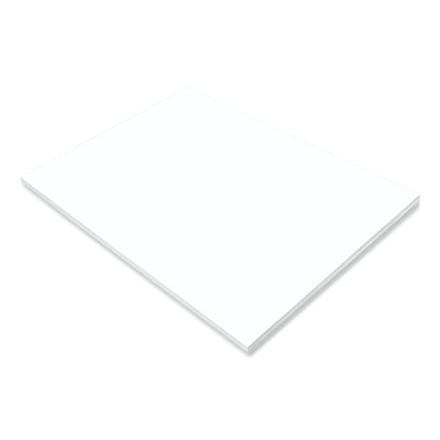 SunWorks Construction Paper, 58 lb Text Weight, 18 x 24, Bright White, 50/Pack (8717)