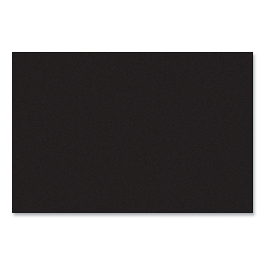 SunWorks Construction Paper, 58 lb Text Weight, 24 x 36, Black, 50/Pack (6323)