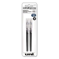 uni-ball Refill for Vision Elite Roller Ball Pens, Bold Conical Tip, Assorted Ink Colors, 2/Pack (61234PP)