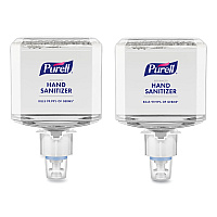 PURELL Healthcare Advanced Foam Hand Sanitizer, 1,200 mL, Refreshing Scent, For ES4 Dispensers, 2/Carton (505302)