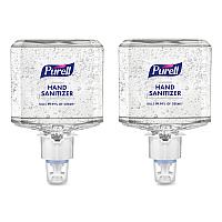 PURELL Healthcare Advanced Gel Hand Sanitizer, 1,200 mL, Clean Scent, For ES4 Dispensers, 2/Carton (506302)