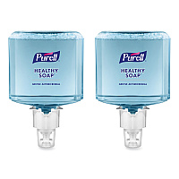 PURELL Professional HEALTHY SOAP 0.5% BAK Antimicrobial Foam, For ES4 Dispensers, Plum, 1,200 mL, 2/Carton (507902)