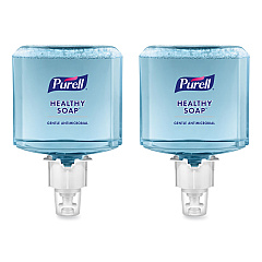PURELL Professional HEALTHY SOAP 0.5% BAK Antimicrobial Foam, For ES4 Dispensers, Plum, 1,200 mL, 2/Carton (507902)