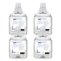 PURELL Professional HEALTHY SOAP Mild Foam, Fragrance-Free, 1,250 mL, For CS4 Dispensers, 4/Carton (517404CT)