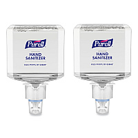 PURELL Healthcare Advanced Foam Hand Sanitizer, 1,200 mL, Clean Scent, For ES6 Dispensers, 2/Carton (645302)