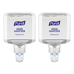 PURELL Healthcare Advanced Gentle/Free Foam Hand Sanitizer, 1,200 mL Refill, Fragrance-Free, For ES8 Dispensers, 2/Carton (775102)