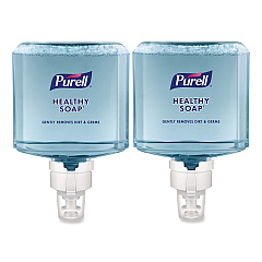 PURELL HEALTHY SOAP Foam Refill, For ES8 Dispensers, Fresh Scent, 1,200 mL, 2/Carton (777702)