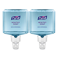 PURELL Professional HEALTHY SOAP 0.5% BAK Antimicrobial Foam ES8 Refill, Plum, 1,200 mL, 2/Carton (777902)