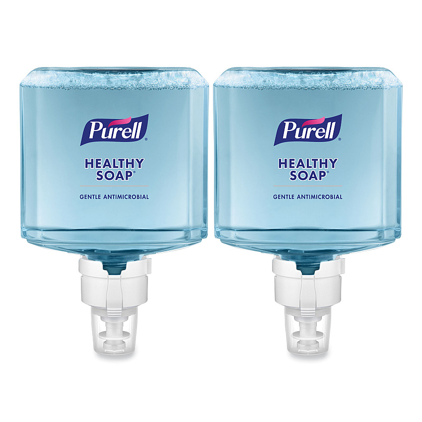 PURELL Professional HEALTHY SOAP 0.5% BAK Antimicrobial Foam ES8 Refill, Plum, 1,200 mL, 2/Carton (777902)