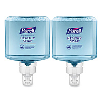 PURELL Healthcare HEALTHY SOAP High Performance Foam ES8 Refill, Fragrance-Free, 1,200 mL, 2/Carton (778502)
