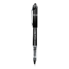 uni-ball VISION ELITE Roller Ball Pen, Stick, Extra-Fine 0.5 mm, Black Ink, Black Barrel (69000)