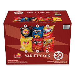 Frito-Lay Classic Variety Mix, Assorted, 30 Bags/Box (70227)