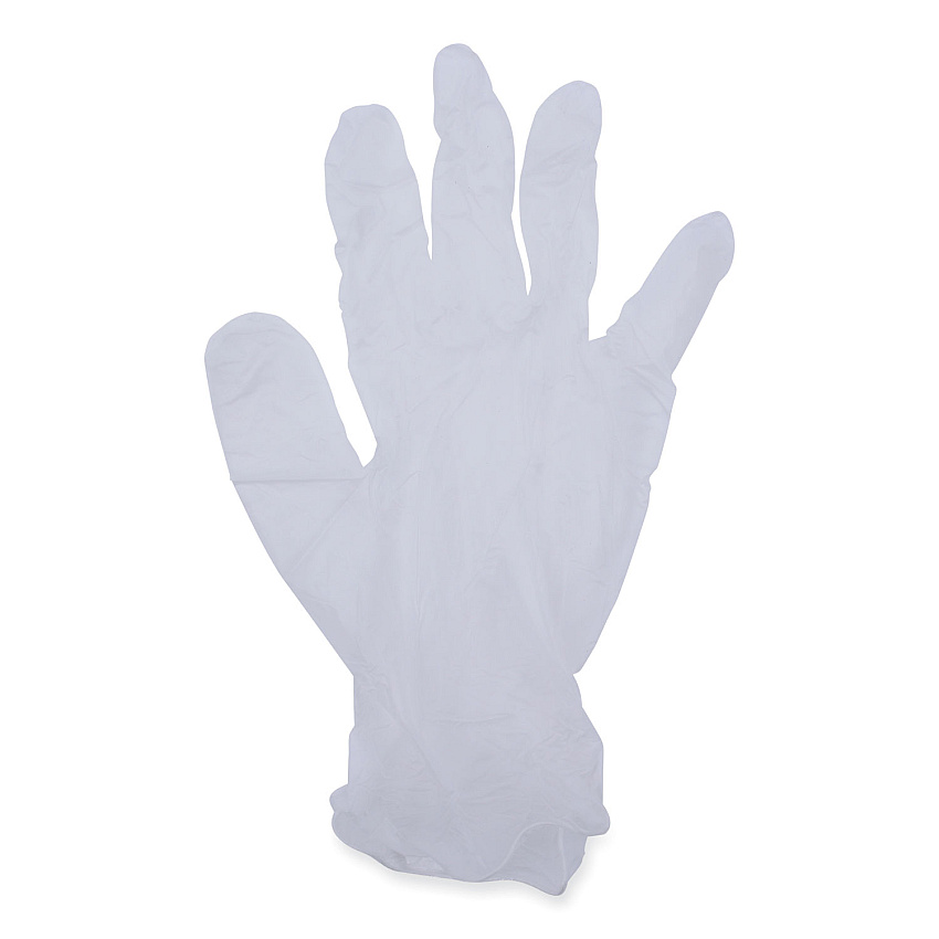 Boardwalk General Purpose Vinyl Gloves, Powder/Latex-Free, 2 3/5 mil, Medium, Clear, 100/Box (BWK365MBX)
