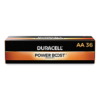 Duracell Power Boost CopperTop Alkaline AA Batteries, 36/Pack (AACTBULK36)