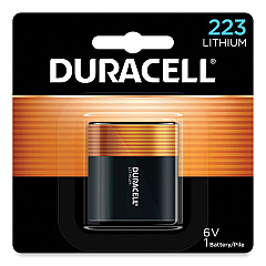 Duracell Specialty High-Power Lithium Battery, 223, 6 V (DL223ABPK)
