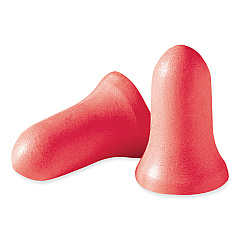 Howard Leight by Honeywell MAX-1 D Single-Use Earplugs, Cordless, 33NRR, Coral, LS 500 Refill