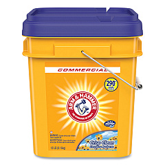 Arm &amp; Hammer Powder Laundry Detergent, Crisp Clean, 18 lb Pail (3320001001)