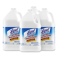 Professional LYSOL Brand Disinfectant Heavy-Duty Bathroom Cleaner Concentrate, 1 gal Bottle, 4/Carton (94201CT)