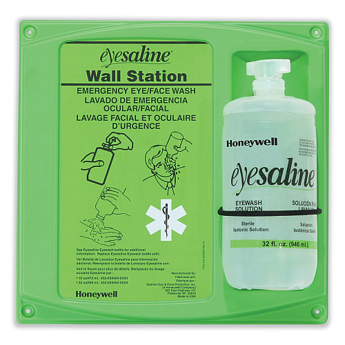 Honeywell Fendall Single Eye Wash Station, 32 oz,  8/Carton (320004610000)