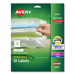 Avery 6467 Removable Multi-Use Labels