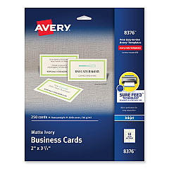 Avery 8376 Standard Printable Microperforated Business Cards