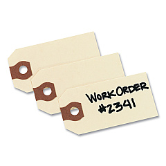 Avery Unstrung Shipping Tags, 11.5 pt. Stock, 2.75 x 1.38, Manila, 1,000/Box (12301)