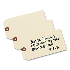 Avery Unstrung Shipping Tags, 11.5 pt. Stock, 6.25 x 3.13, Manila, 1,000/Box (12308)