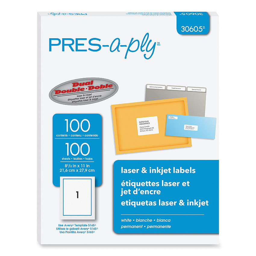 Avery 30605 Labels