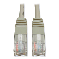 Tripp Lite CAT5e 350 MHz Molded Patch Cable, 100 ft, Gray (N002100GY)