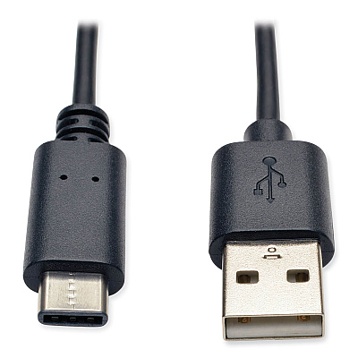 Tripp Lite USB 2.0 Cable, USB Type-A to USB Type-C (USB-C) (M/M), 6 ft. (U038006)