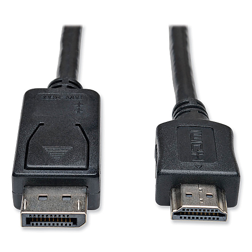 Tripp Lite DisplayPort to HDMI Cable Adapter (M/M), 10 ft., Black (P582010)