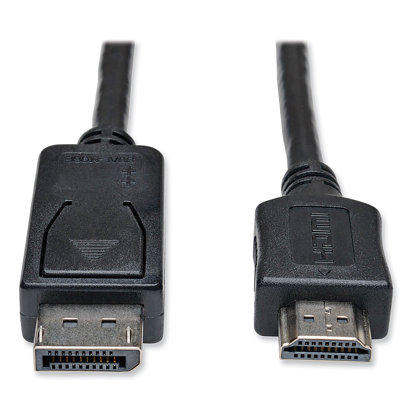 Tripp Lite DisplayPort to HDMI Cable Adapter (M/M), 10 ft., Black (P582010)