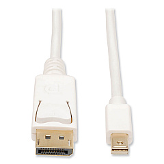 Tripp Lite Mini DisplayPort to DisplayPort 4K @60Hz Adapter, mDP to DP Cable (M/M), 10 ft. (P583010)